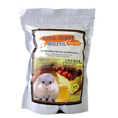 探索高品質(zhì)寵物生活 WEITA 味它鼠糧奶酪保健倉鼠糧食720G